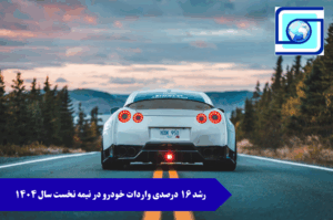 رشد ۱۶ درصدی واردات خودرو در نیمه نخست سال ۱۴۰۴